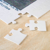 Vintage Karte New Yorks (1921) Puzzle (Seite)