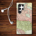 Vintage Karte Nordamerika Samsung Galaxy Hülle<br><div class="desc">Samsung Galaxy S22 Handy Gehäuse wird mit einem Vintagen Kartenmuster von Nordamerika gedruckt. Das Samsung SGH-X500 ist ein neues Mobiltelefon,  mit dem Sie alle Samsung SGH-E500 schnell und einfach genießen können. Wählen Sie aus dem Dropdown-Menü Ihre Option aus.</div>