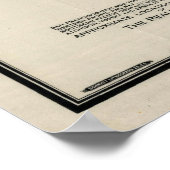 Vintage Karte Oakland CA (1912) Poster (Ecke)