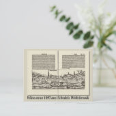 Vintage Karte Österreich Schedls Weltchronik 1493 (Stehend Vorderseite)