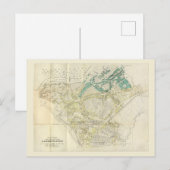 Vintage Karte Österreich Wien | Erdberg um 1836 (Vorne/Hinten)