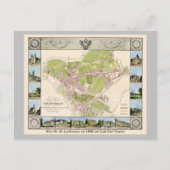 Vintage Karte Österreich Wien | Landstrasse1830 (Vorderseite)