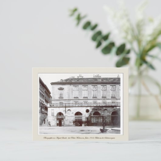 Vintage Karte Österreich Wien | Palais Modena (Stehend Vorderseite)