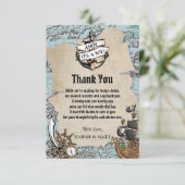 Vintage Karte Pirate Treasure Baby Shooter Boy (Stehend Vorderseite)