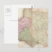 Vintage Karte Polens (1818) (Vorne/Hinten)