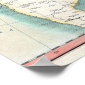 Vintage Karte Poster (Ecke)