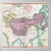 Vintage Karte Poster (Vorne)