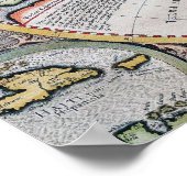 Vintage Karte Poster (Ecke)