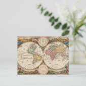 Vintage Karte Postkarte mit Ecliptik (Stehend Vorderseite)