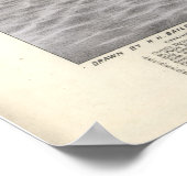 Vintage Karte Poughkeepsie NY (1871) Poster (Ecke)