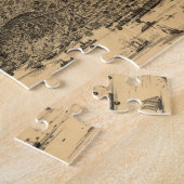 Vintage Karte San Franciscos (1875) Puzzle (Seite)