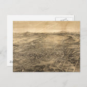 Vintage Karte San José CA (1869) (Vorne/Hinten)