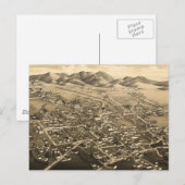 Vintage Karte Santa Fe (1882) (Vorne/Hinten)