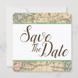 Vintage Karte Save the Date