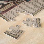 Vintage Karte Siziliens (1619) Puzzle (Seite)