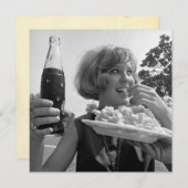 Vintage Karte "Sommerspass" (Vorne/Hinten)