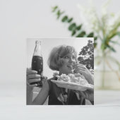 Vintage Karte "Sommerspass" (Stehend Vorderseite)