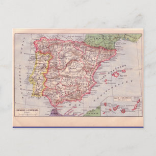 Vintage Karte, Spanien, ca. 1920 Postkarte