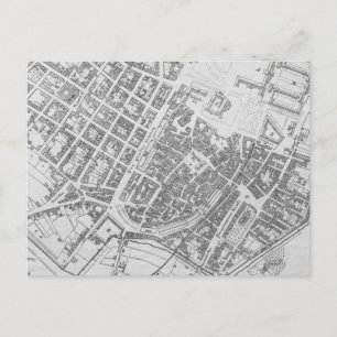 Vintage Karte Stuttgarts Deutschland (1794)