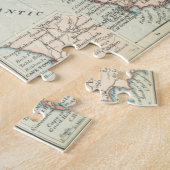 Vintage Karte Südafrikas (1899) Puzzle (Seite)