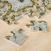 Vintage Karte vom karibischen (1594) Puzzle (Seite)