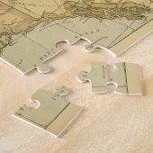 Vintage Karte von Alaska (1894) Puzzle (Seite)