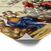 Vintage Karte von Amsterdam (1688) Poster (Ecke)