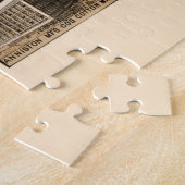 Vintage Karte von Anniston, Alabama (1887) Puzzle (Seite)