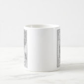 Vintage Karte von Argentinien (1911) Kaffeetasse (Mittel)