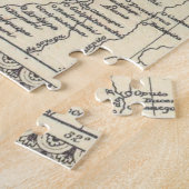 Vintage Karte von Arizona (1881) Puzzle (Seite)