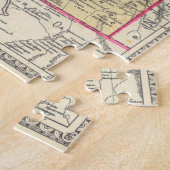 Vintage Karte von Arizona (1881) Puzzle (Seite)