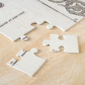 Vintage Karte von Arkansas (1855) Puzzle (Seite)