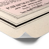 Vintage Karte von Baltimore MD (1876) Poster (Ecke)