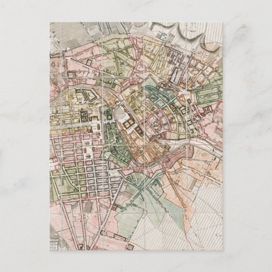 Vintage Karte von Berlin (1811) (Vorderseite)