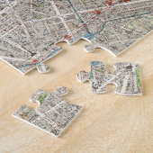 Vintage Karte von Berlin Deutschland (1905) Puzzle (Seite)