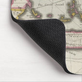 Vintage Karte von Bermuda (1638) Mousepad (Ecke)
