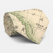 Vintage Karte von Bolivien (1905) Krawatte (Gerollt)