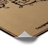 Vintage Karte von Buffalo NY (1901) Poster (Ecke)