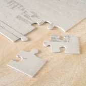 Vintage Karte von Buzzards Bay MA (1876) Puzzle (Seite)