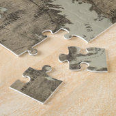 Vintage Karte von Cape Cod (1885) Puzzle (Seite)