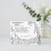 Vintage Karte von Cape Cod (1890) (Stehend Vorderseite)