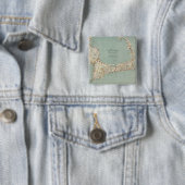 Vintage Karte von Cape Cod (1917) Button (Beispiel)