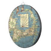 Vintage Karte von Cape Cod (1940) Dartscheibe (Vorderseite rechts)