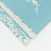 Vintage-Karte von Cape Cod Fleecedecke (Ecke)