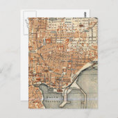 Vintage Karte von Catania Italien (1905) (Vorne/Hinten)