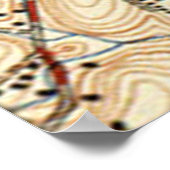 Vintage Karte von Charlottesville Virginia (1949) Poster (Ecke)