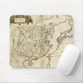Vintage Karte von China | 1662 Mousepad (Mit Mouse)