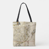 Vintage Karte von China | 1662 Tasche (Rückseite)