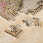 Vintage Karte von Connecticut (1823) Puzzle (Seite)