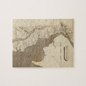 Vintage Karte von Delaware (1804) Puzzle (Horizontal)